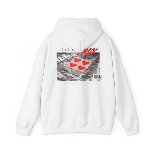 Unisex Heavy Blend™ Hooded Sweatshirt - Maison Baron - 'Love Recipe' Collection - Maison Baron