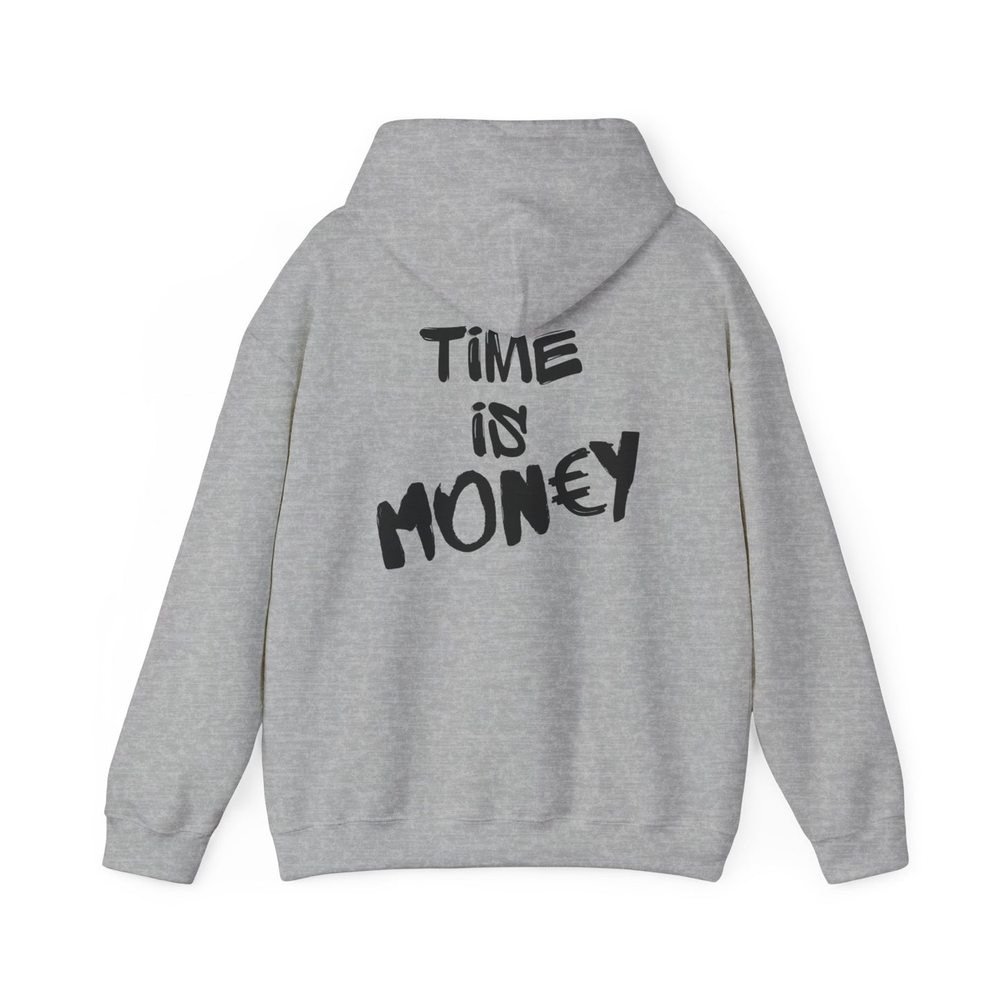 'Time is Money' - Unisex Heavy Blend™ Hooded Sweatshirt - Maison Baron - Maison Baron