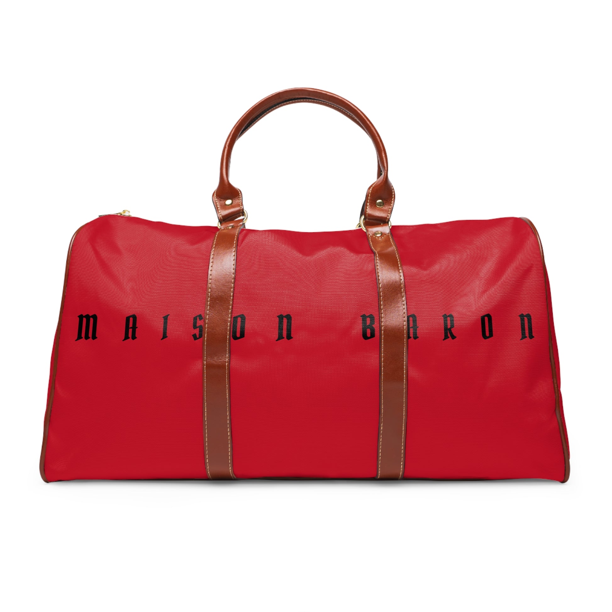 Travel Bag - MB Unisex Design - Blood Red by Maison Baron - Maison Baron