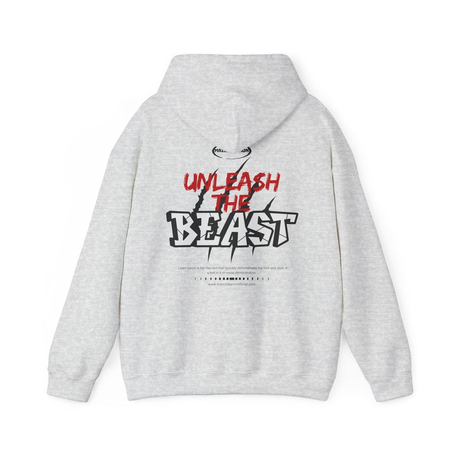 Unisex Heavy Blend™ Hooded Sweatshirt - Maison Baron - Unleash the Beast - Limited Collection - Maison Baron