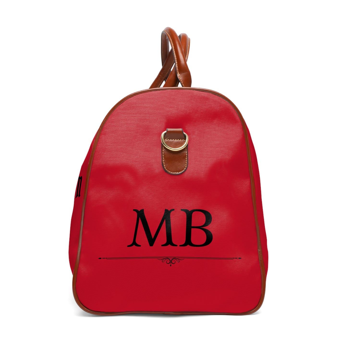 Travel Bag - MB Unisex Design - Blood Red by Maison Baron - Maison Baron