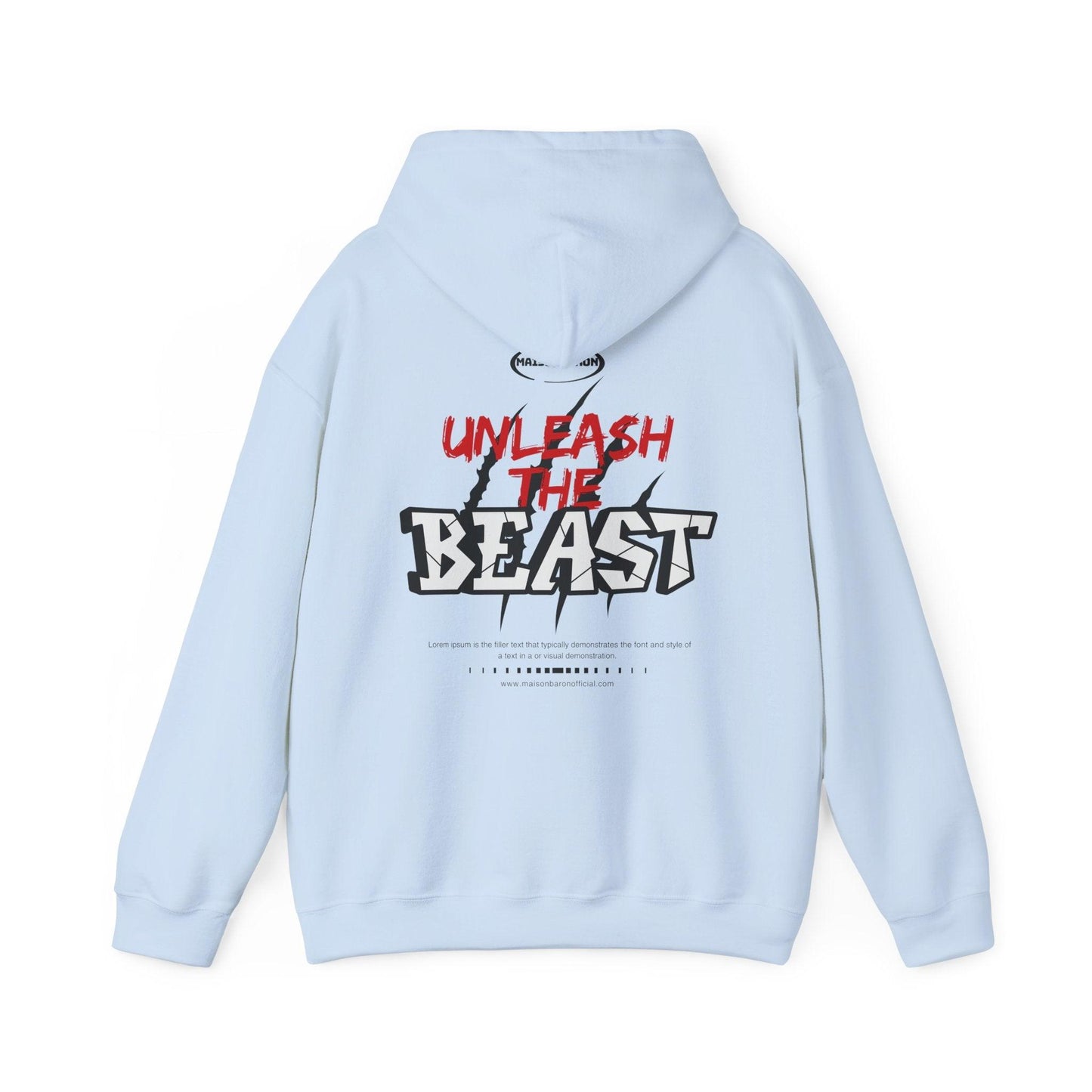 Unisex Heavy Blend™ Hooded Sweatshirt - Maison Baron - Unleash the Beast - Limited Collection - Maison Baron