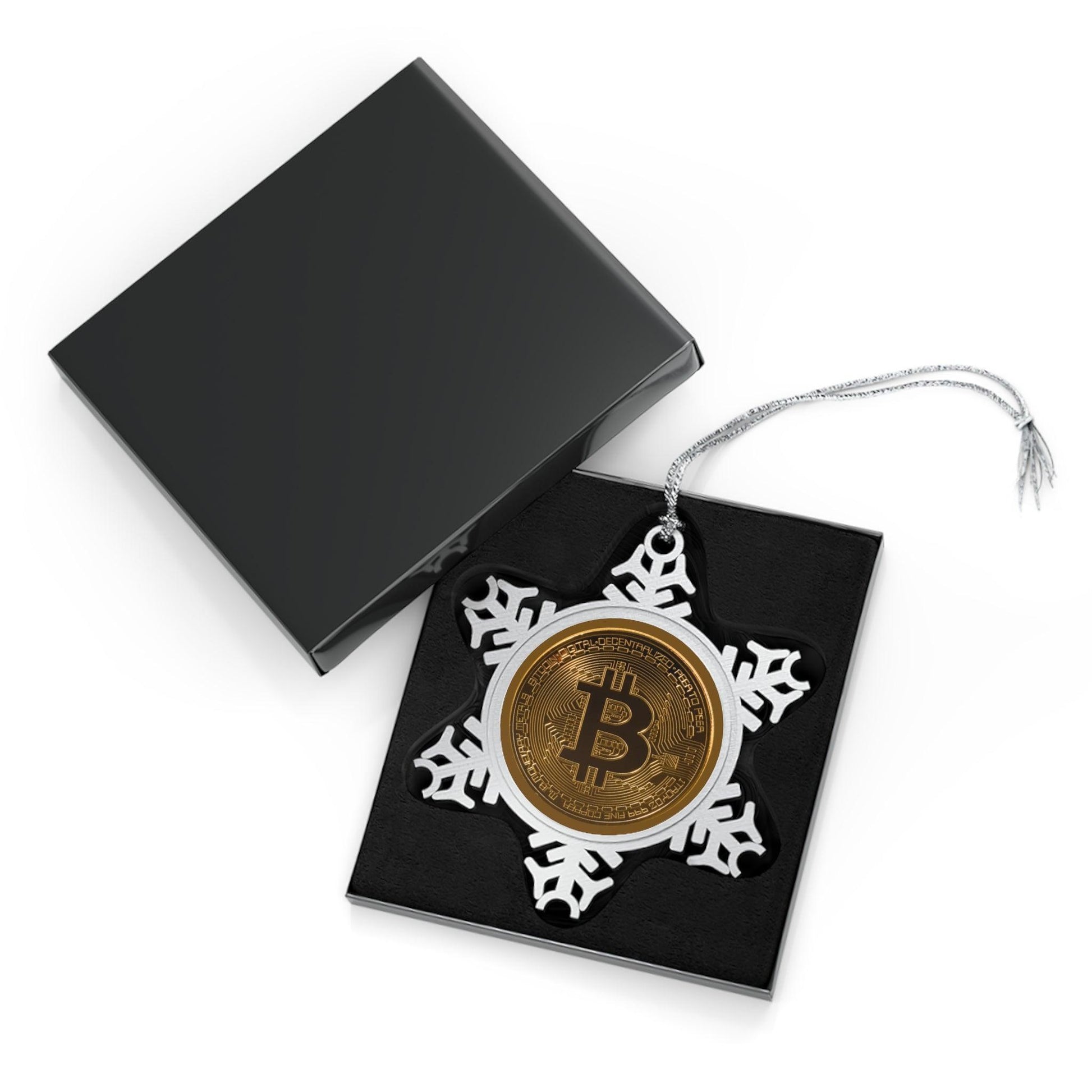 Snowflake - Bitcoin Ornament Decor - by Maison Baron - Maison Baron