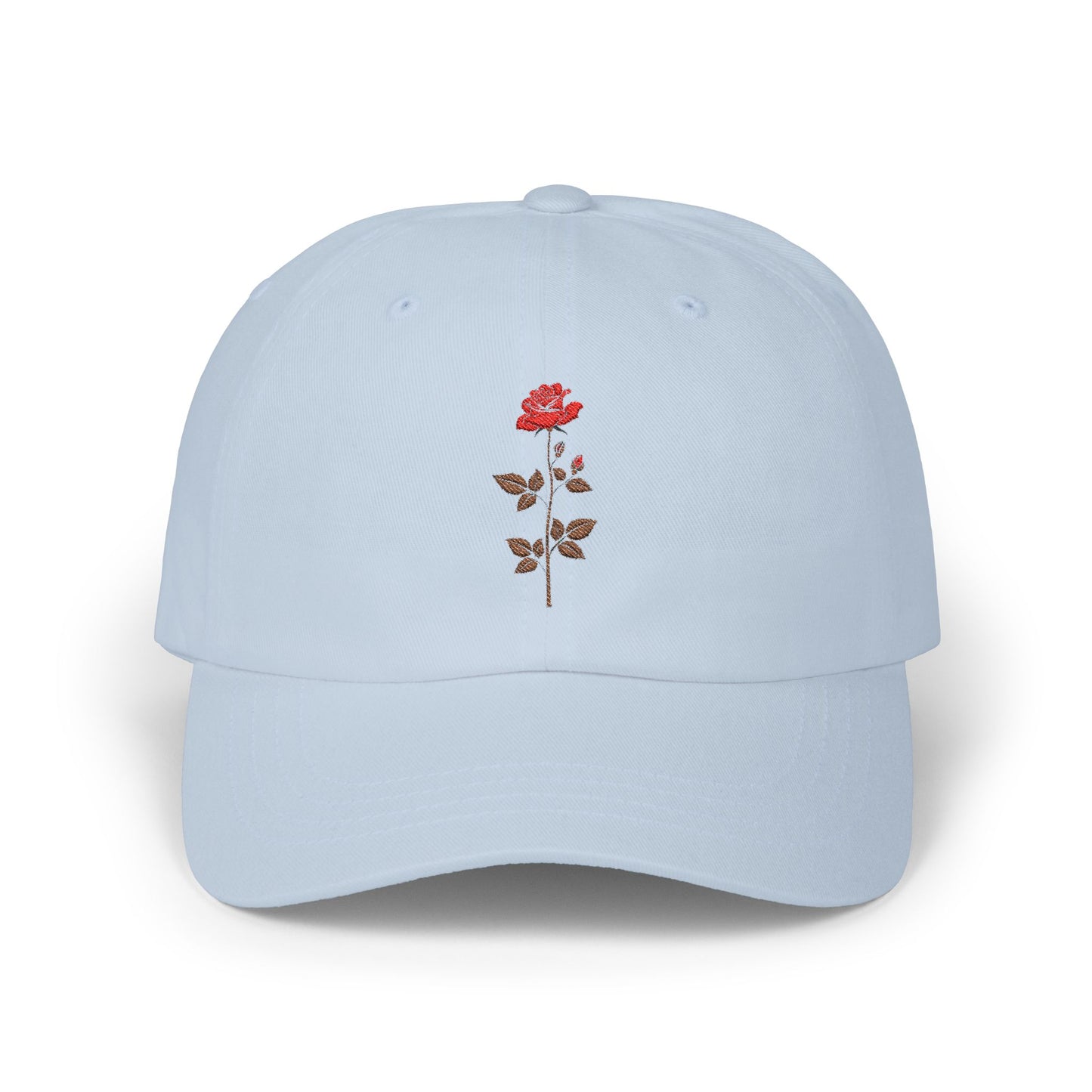 Classic Dad Cap - Unisex Design - Maison Baron - Single Rose - Maison Baron