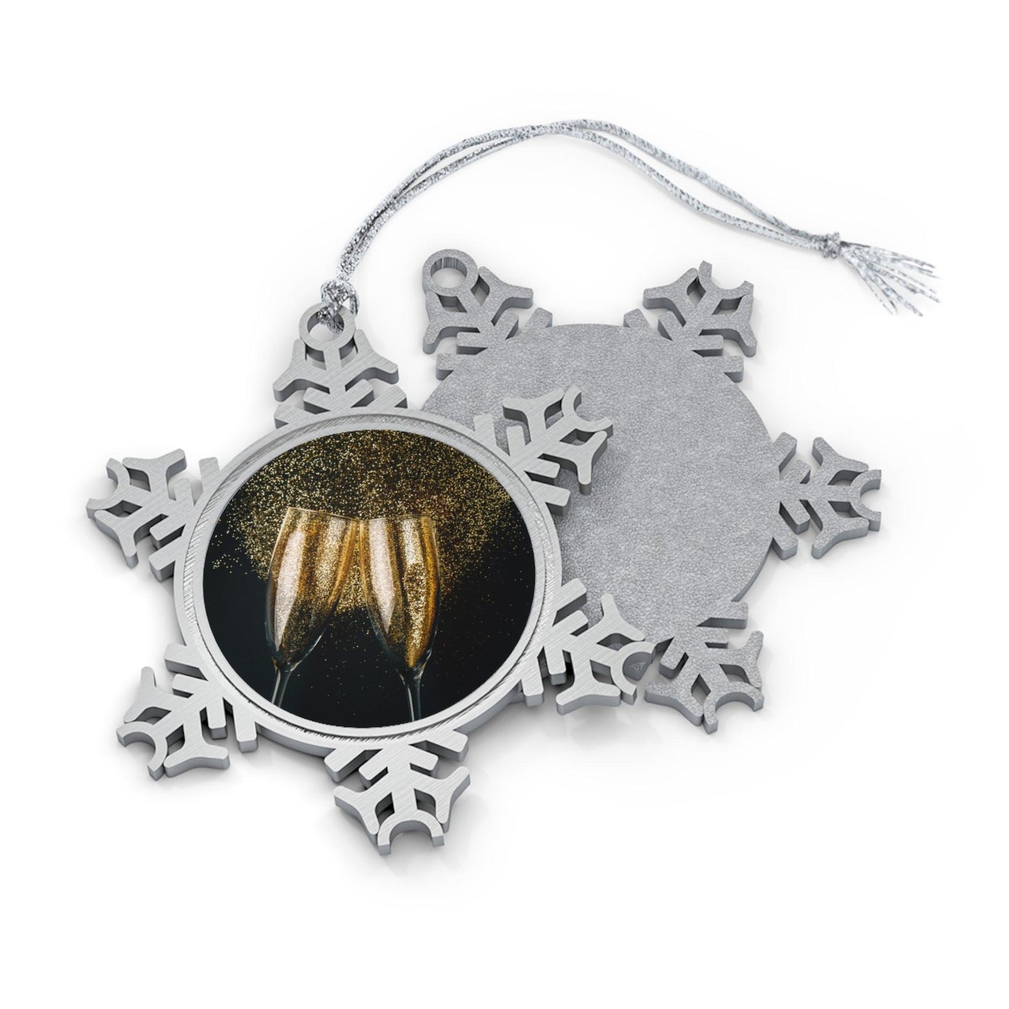 Snowflake - Champagne Ornament Decor - by Maison Baron - Maison Baron