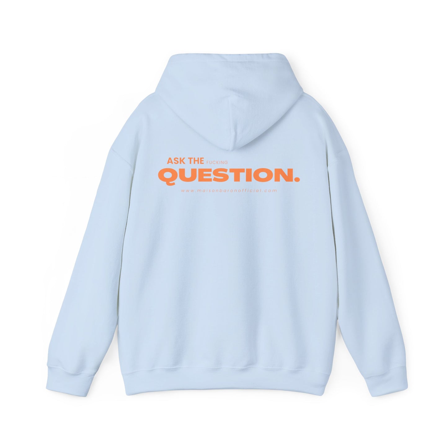 Unisex Heavy Blend™ Hooded Sweatshirt - Maison Baron - Ask the Question - Maison Baron