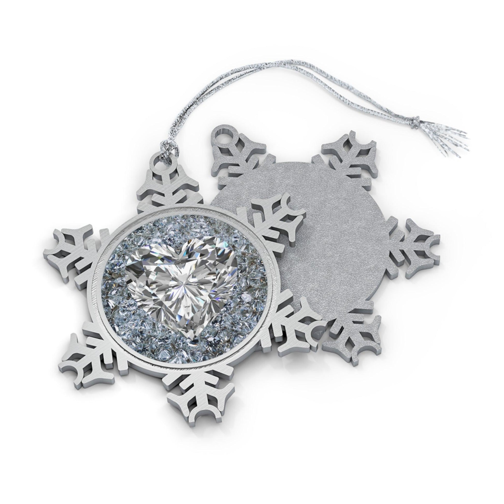 Snowflake - Diamond Hearth Ornament Decor - by Maison Baron - Maison Baron