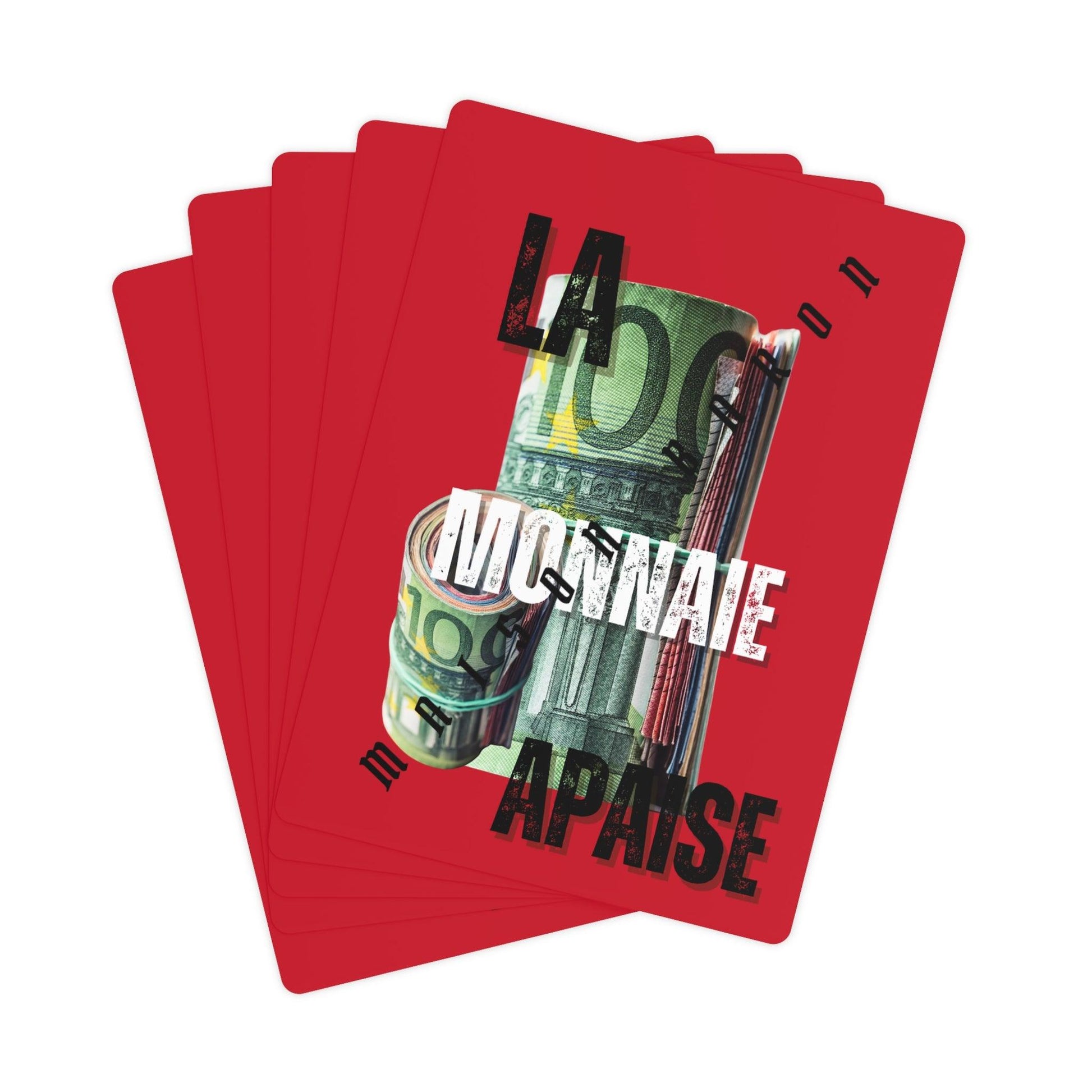 Poker Cards Set - La Monnaie Apaise - Maison Baron - Maison Baron