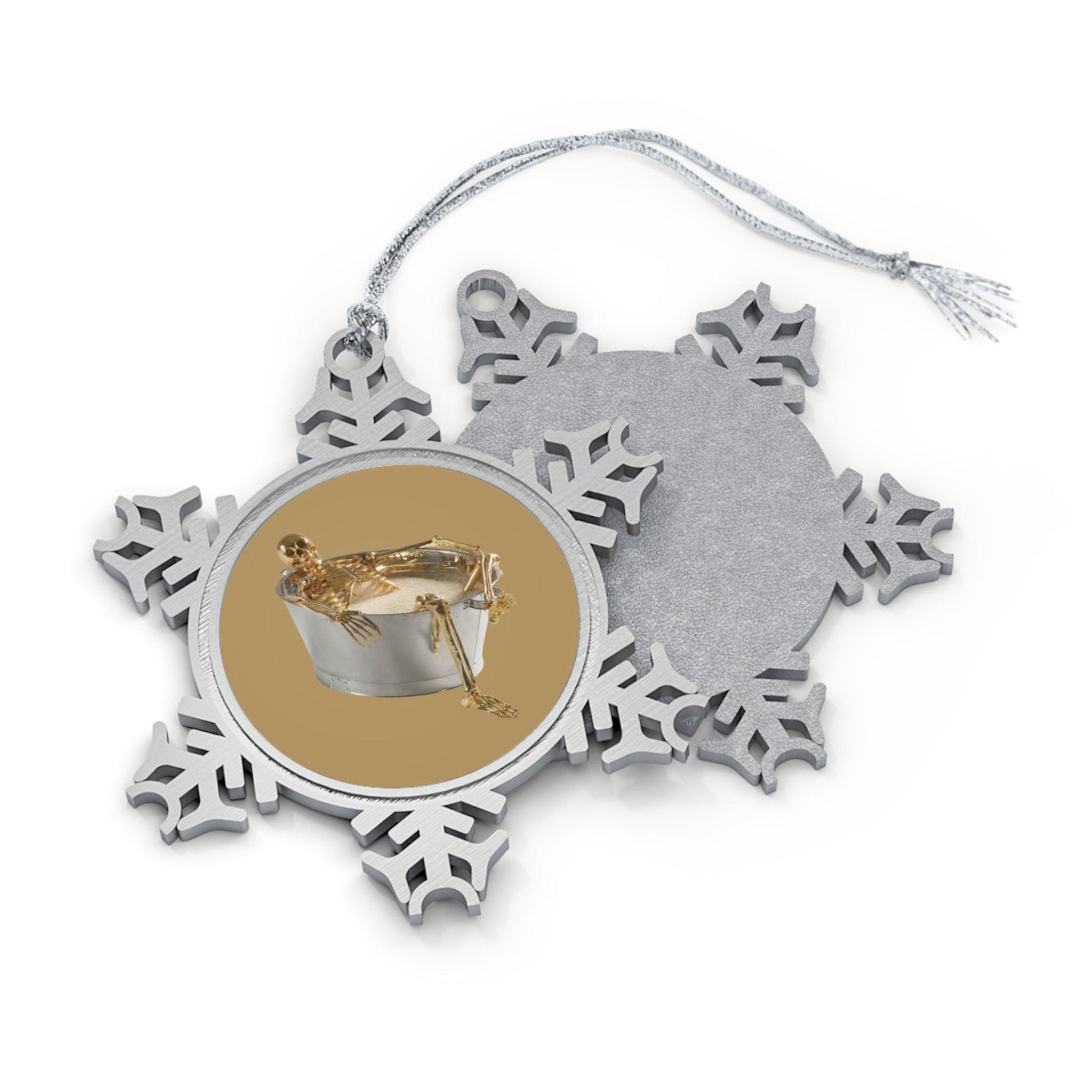 Snowflake - Golden Bath Ornament Decor - by Maison Baron - Maison Baron