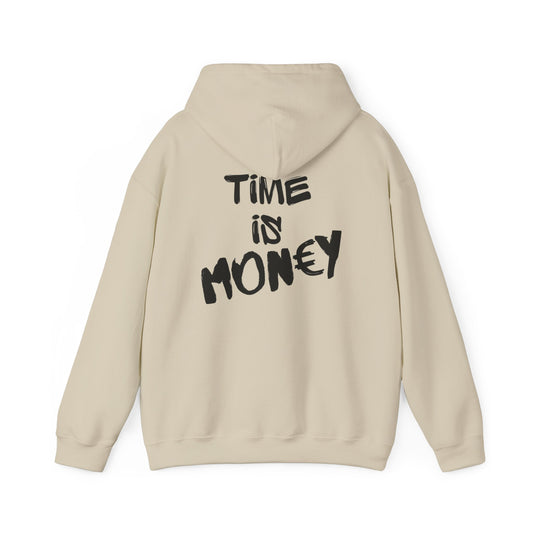 'Time is Money' - Unisex Heavy Blend™ Hooded Sweatshirt - Maison Baron - Maison Baron