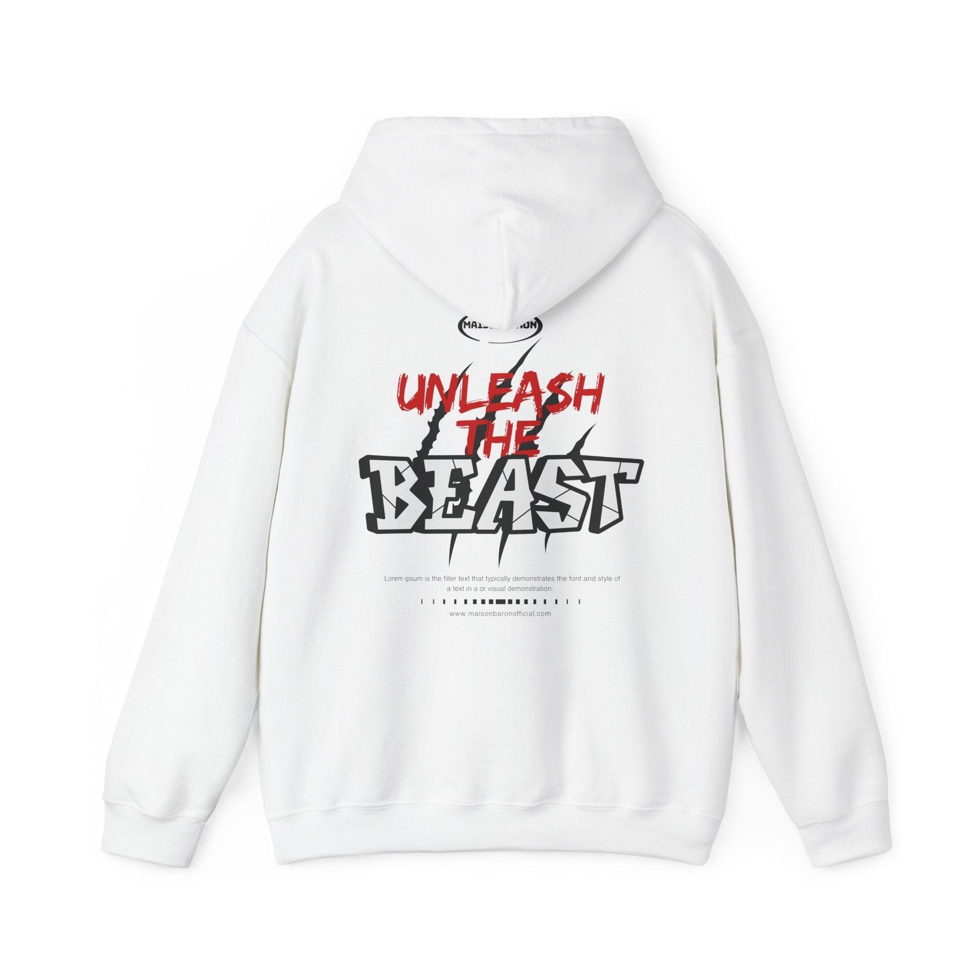 Unisex Heavy Blend™ Hooded Sweatshirt - Maison Baron - Unleash the Beast - Limited Collection - Maison Baron