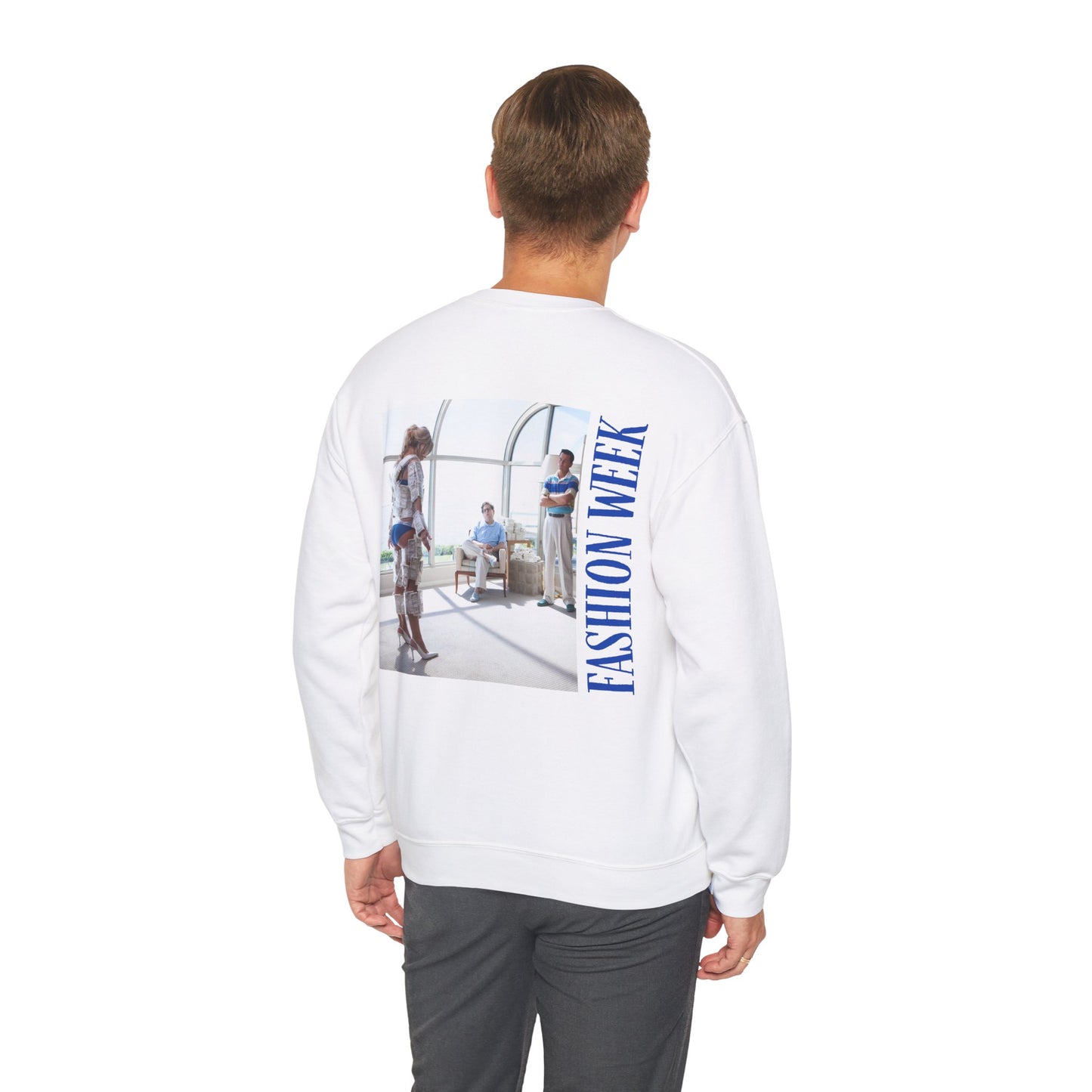 Crewneck Sweatshirt - 'Fashion Week' - Maison Baron - Unisex Heavy Blend™ - Maison Baron