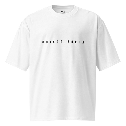 'The Classic' White Oversized Heavyweight T-Shirt