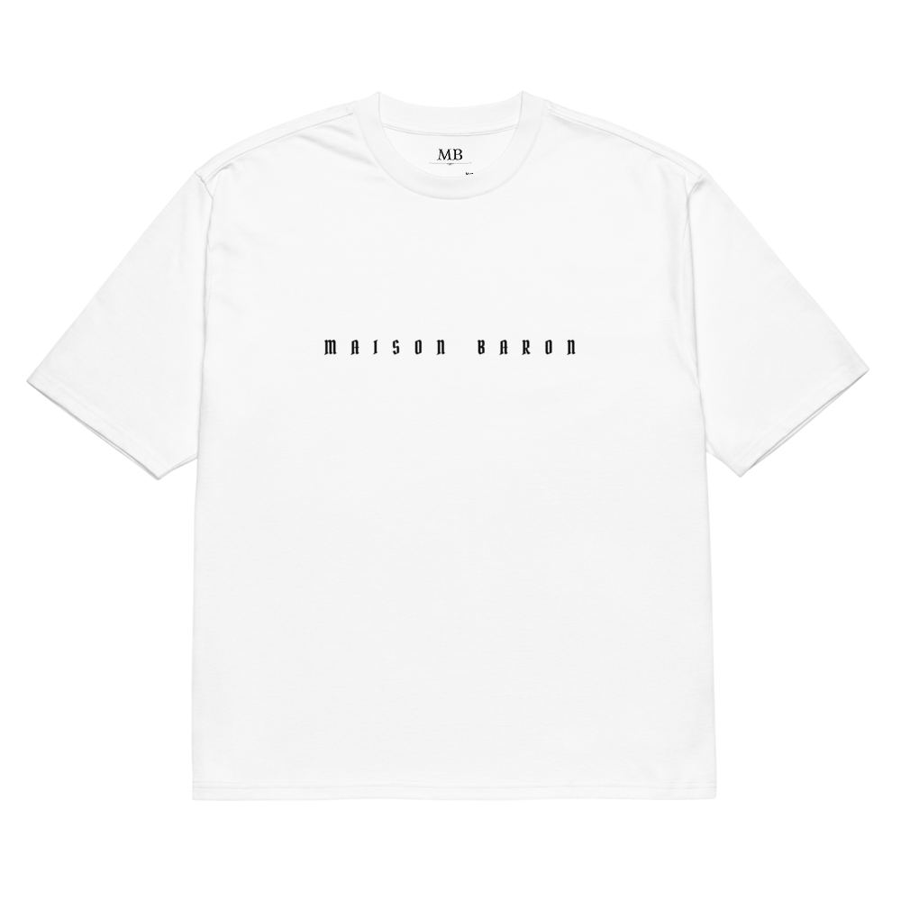 'The Classic' White Oversized Heavyweight T-Shirt