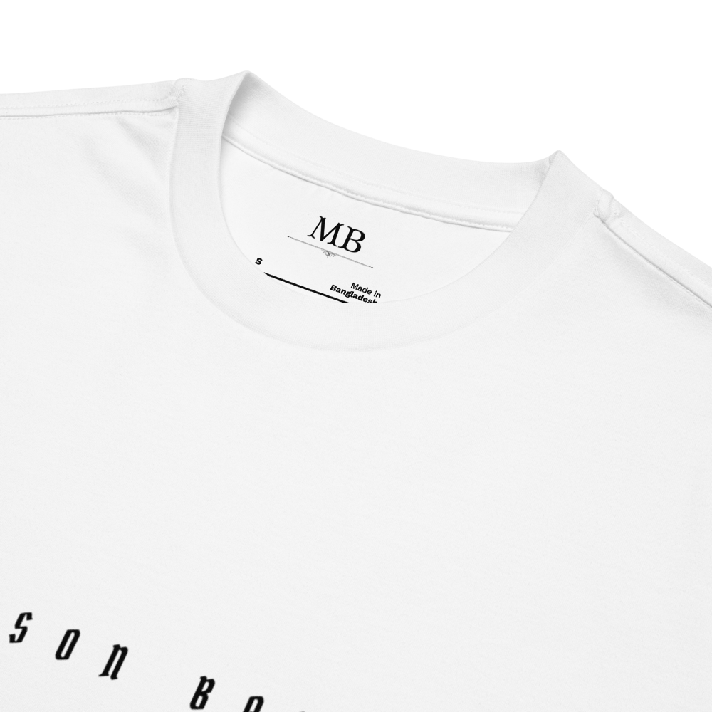 'The Classic' White Oversized Heavyweight T-Shirt